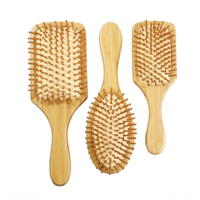 Eco Good Quality Bamboo and Wooden Comb With Air Flow