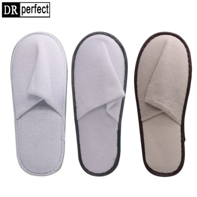 High Quality Custom Logo Hotel Disposable Slippers For Travel