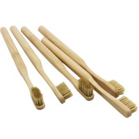 Latest OEM degradable pig hair bamboo toothbrush