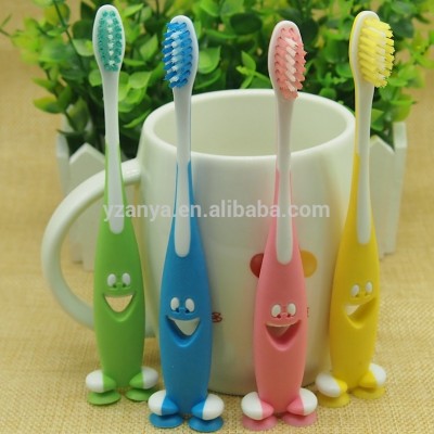 cartoon design kids hot products cartoon tooth brush with sucker cartoon toothbrush cover