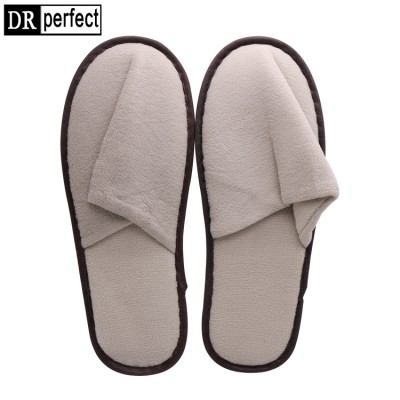 Hotel disposable cheap hotel slipper white